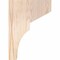 Ekena Millwork Monterey Smooth Corbel, Douglas Fir, 5 1/2"W x 10"D x 14"H COR06X10X14MON00SDF - alternate 4